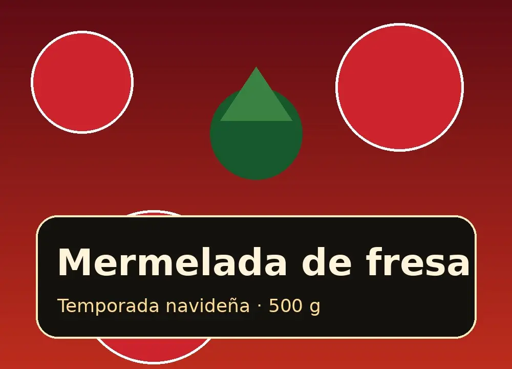 Mermelada de fresa
